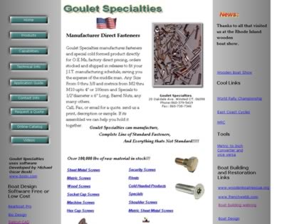 Cached version of Goulet Specialties
