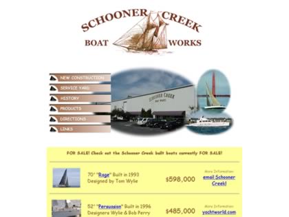 Cached version of Schooner Creek Boat Works