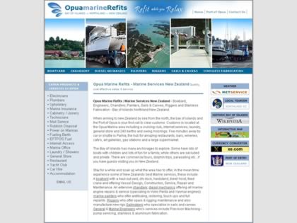 Cached version of Opua Marine Refits