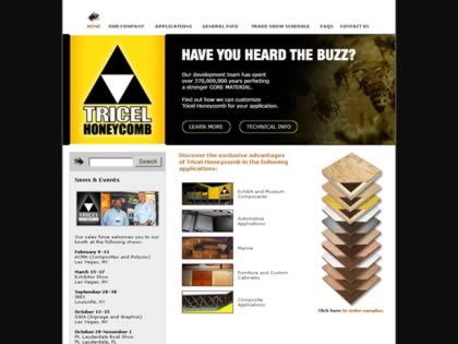 Cached version of Tricel Honeycomb Corporation