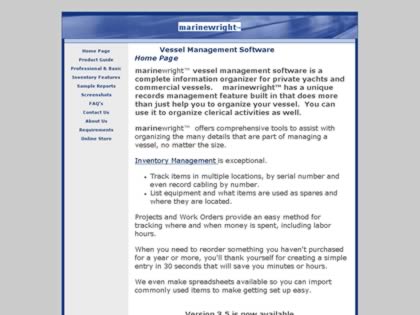 Cached version of Marinewright, Ltd.