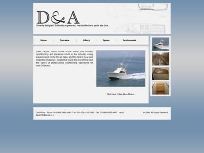 Cached version of D & A  Yachts s.a.