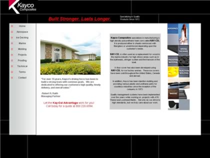 Cached version of Kayco Composites