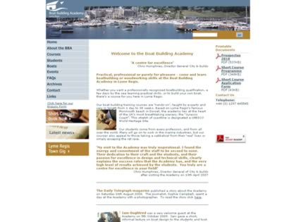 Cached version of Boat Building Academy