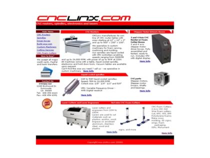 Cached version of CNCLinx Routers & Parts