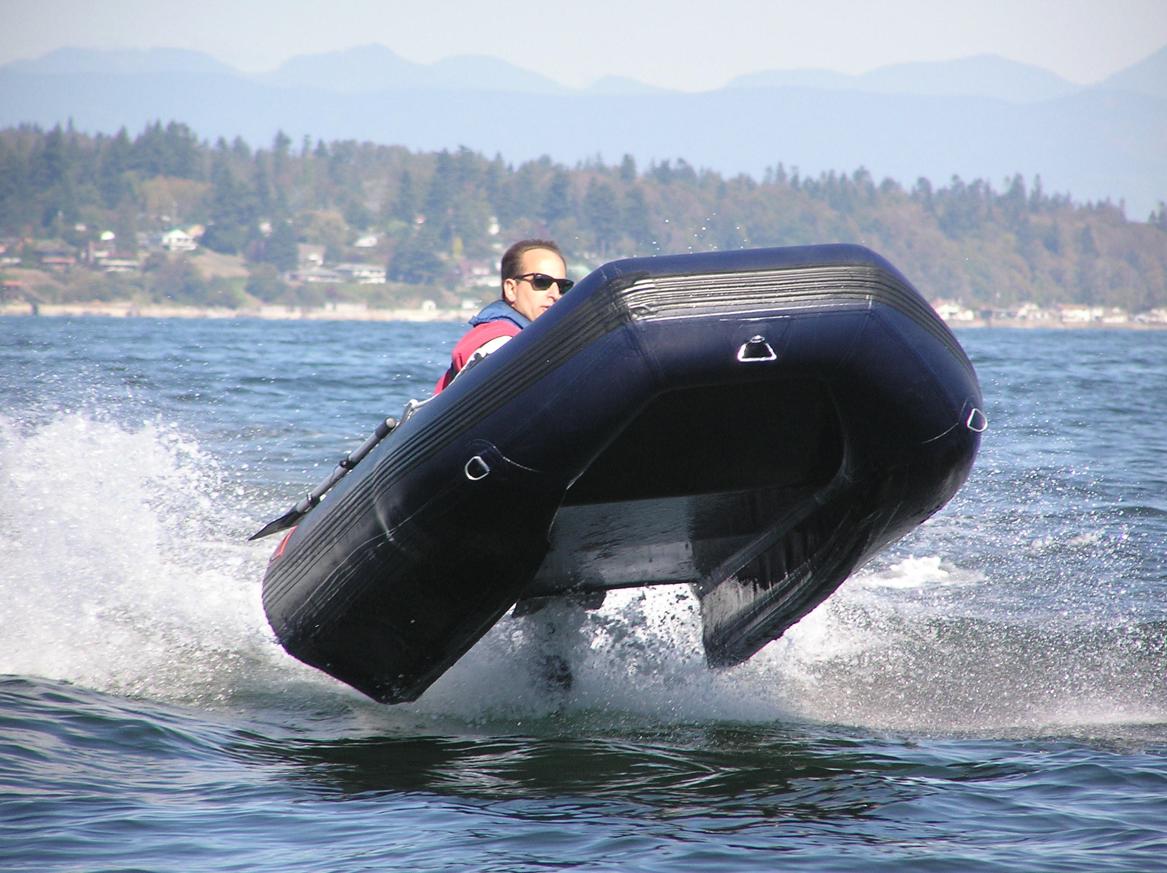 inflatable catamaran speed boats