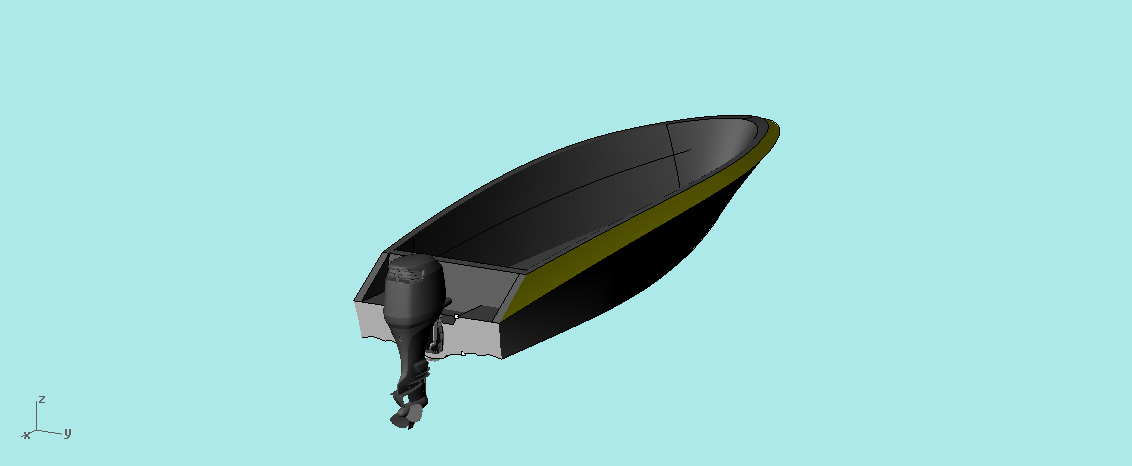 7 m power boat