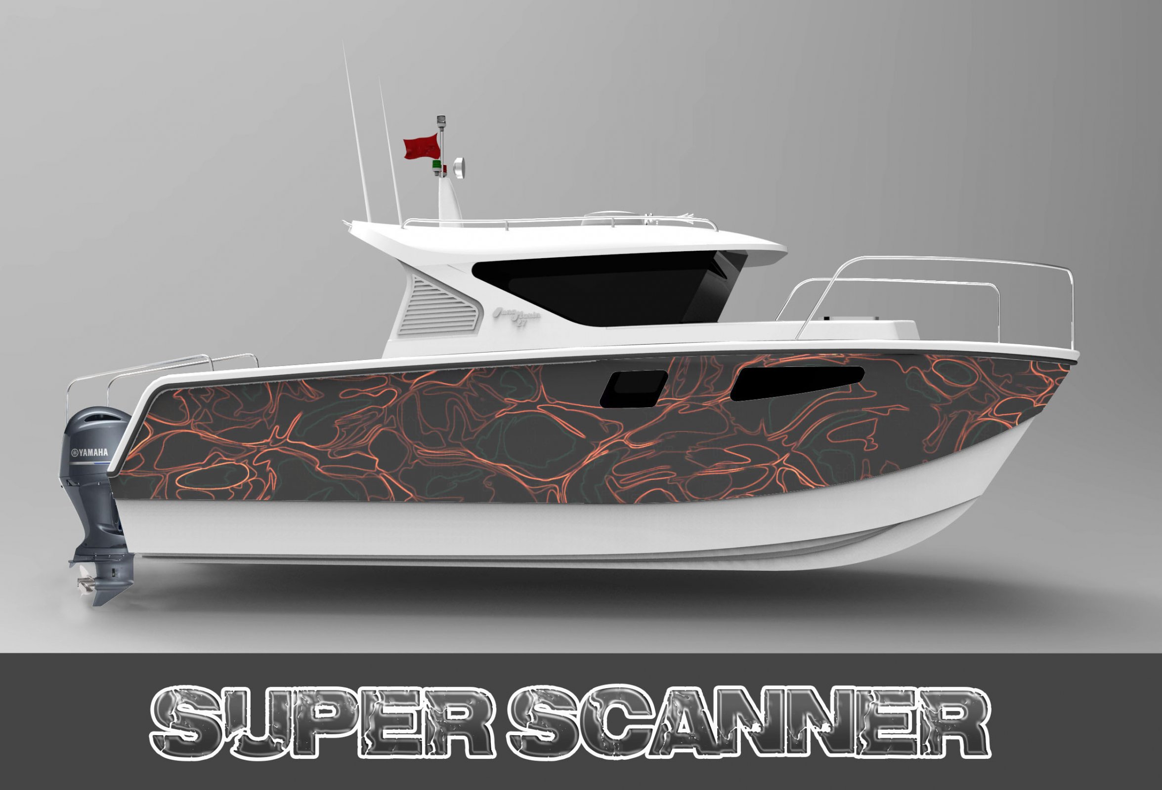 8m catamaran super scanner boat design net