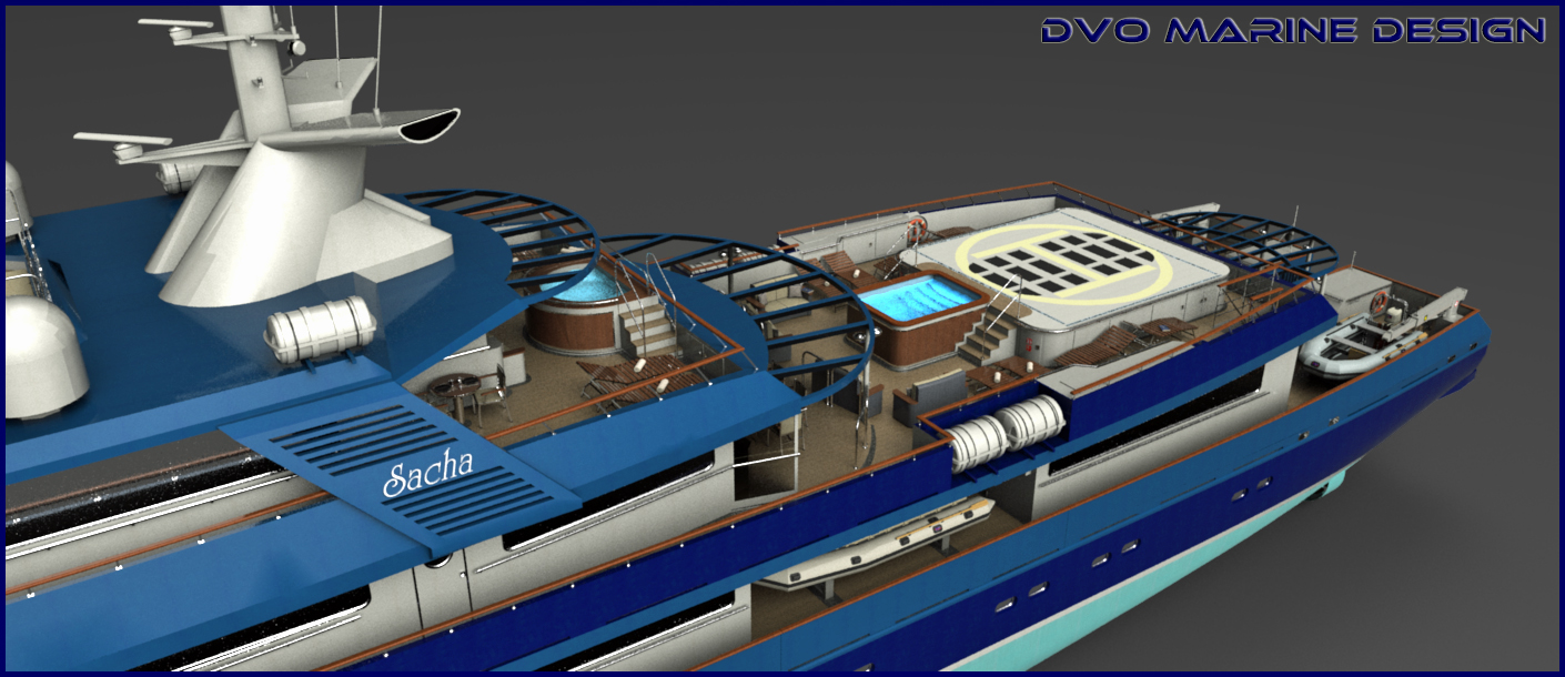 Exploration yacht 178ft / 54m