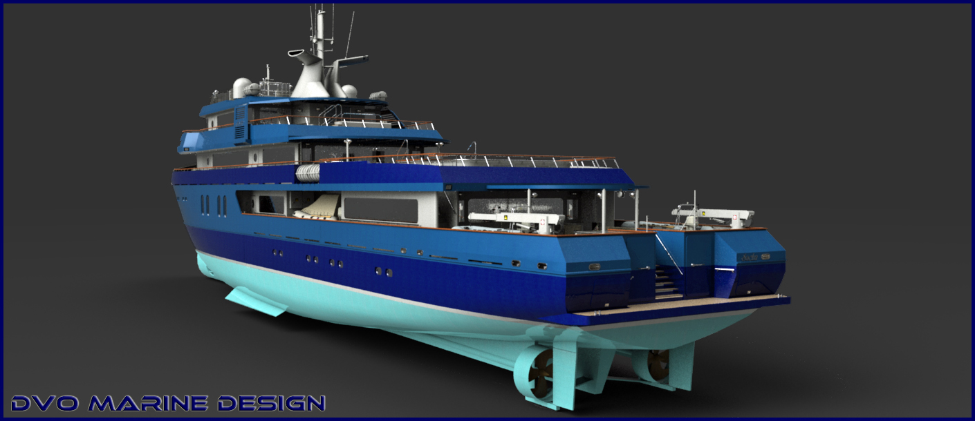 Exploration yacht 178ft / 54m