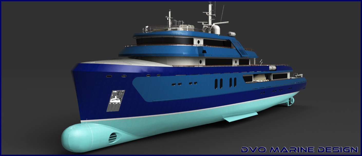 Exploration yacht 178ft / 54m