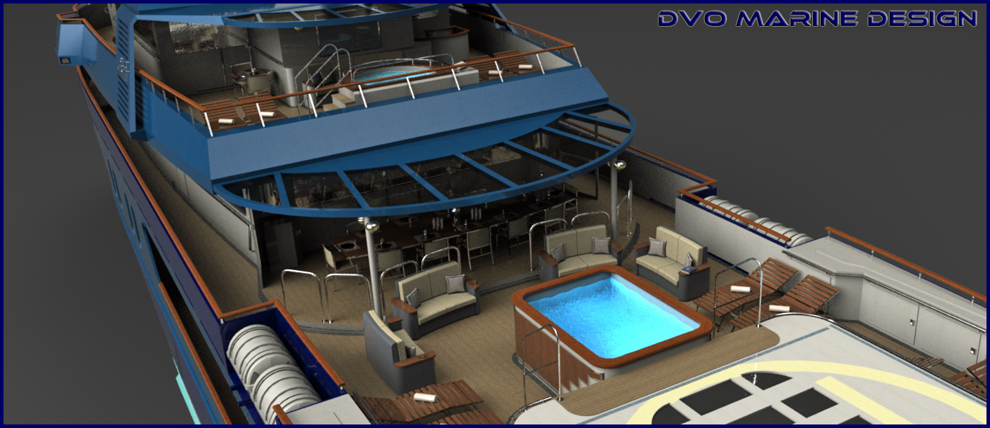 Exploration yacht 178ft / 54m