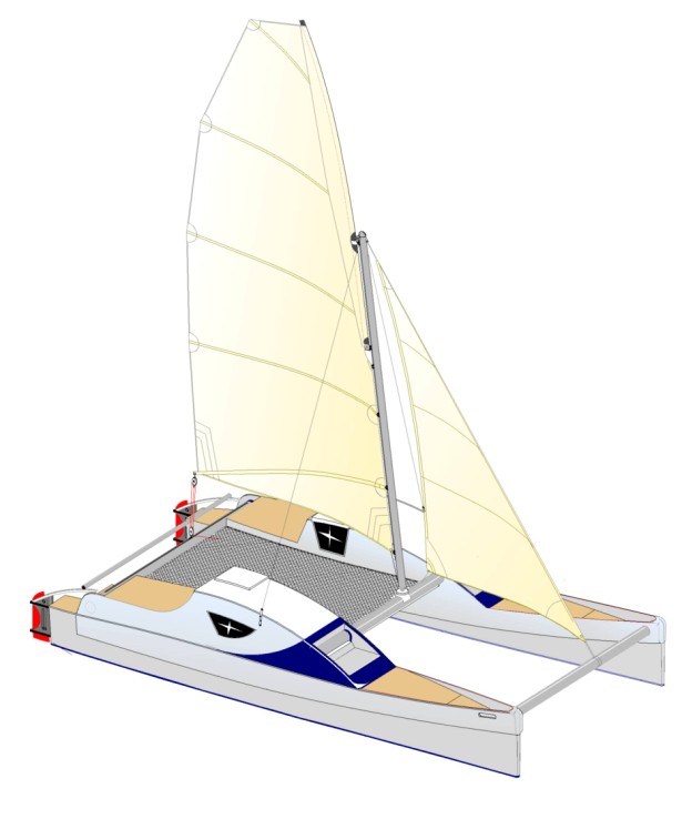 kd design catamaran
