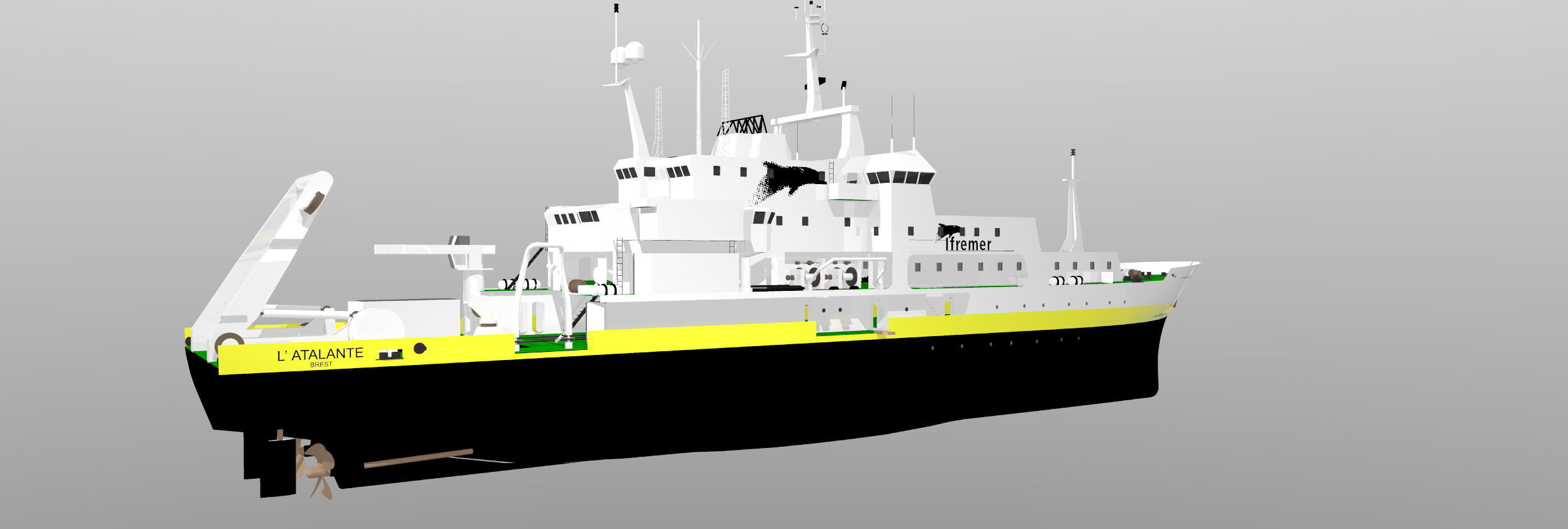 N.O. L'ATALANTE 90 m
