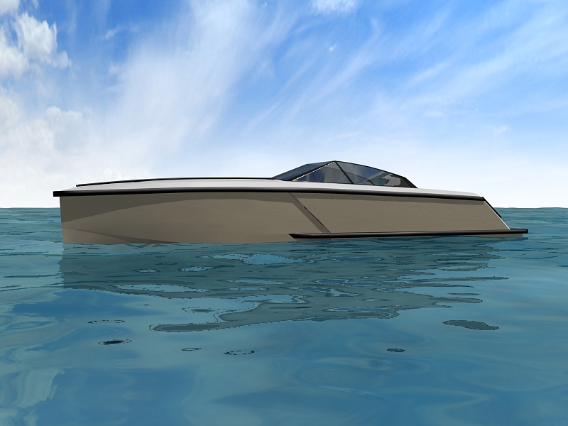 New 54' boat built with advanced prepreg