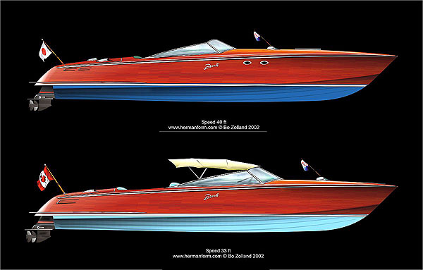 wooden powerboat plans